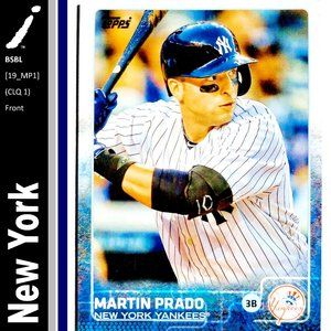 New York Yankees (Martin Prado) - BSBL [19_MP1]
